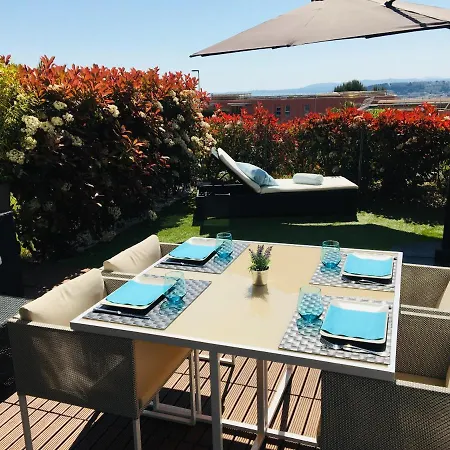 Luxury Flat Panoramic View - Swimming Pool - Parking - Terrace